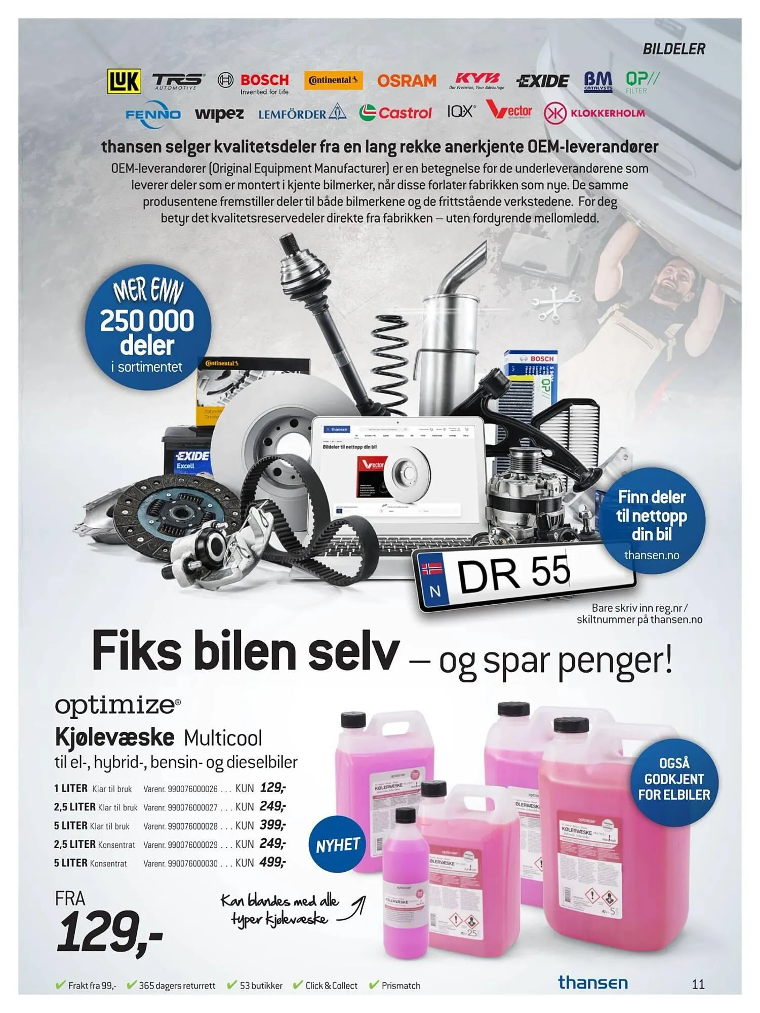 Thansen kundeavis fra 20. mars til 23. april 2026 - kundeavisside 11