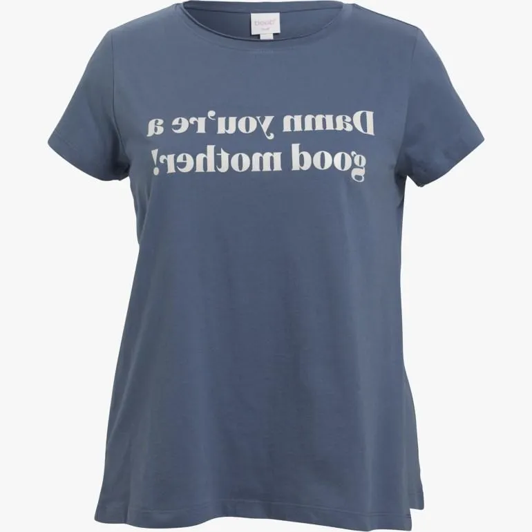 Amme t-skjorte., blue