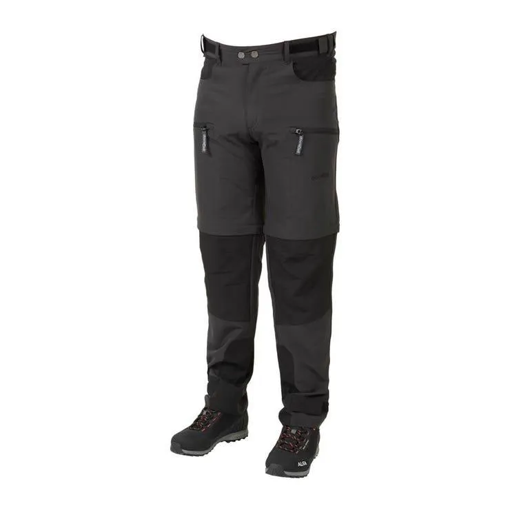 Dovrefjell Custom Fit Zip Off bukse (M), black/grey