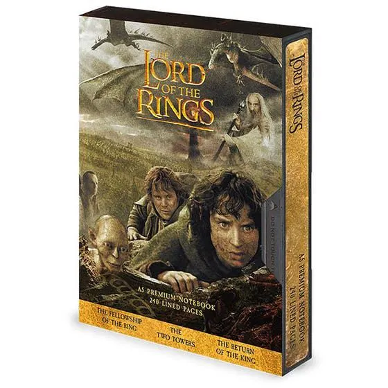 Lord of the Rings VHS A5 Premium Notebook