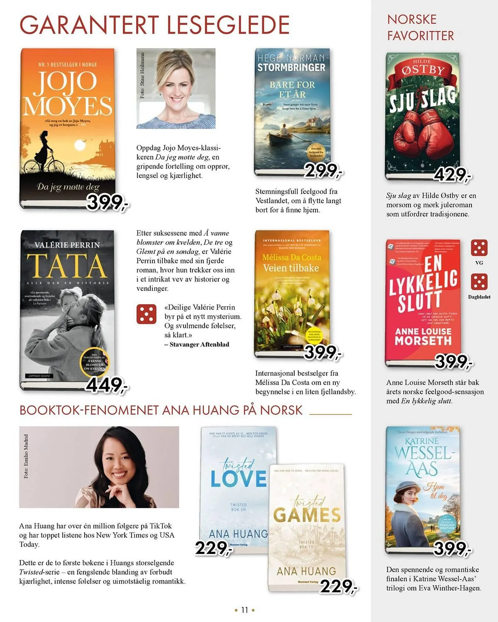 Norli kundeavis fra 2. desember til 31. desember 2025 - kundeavisside 11