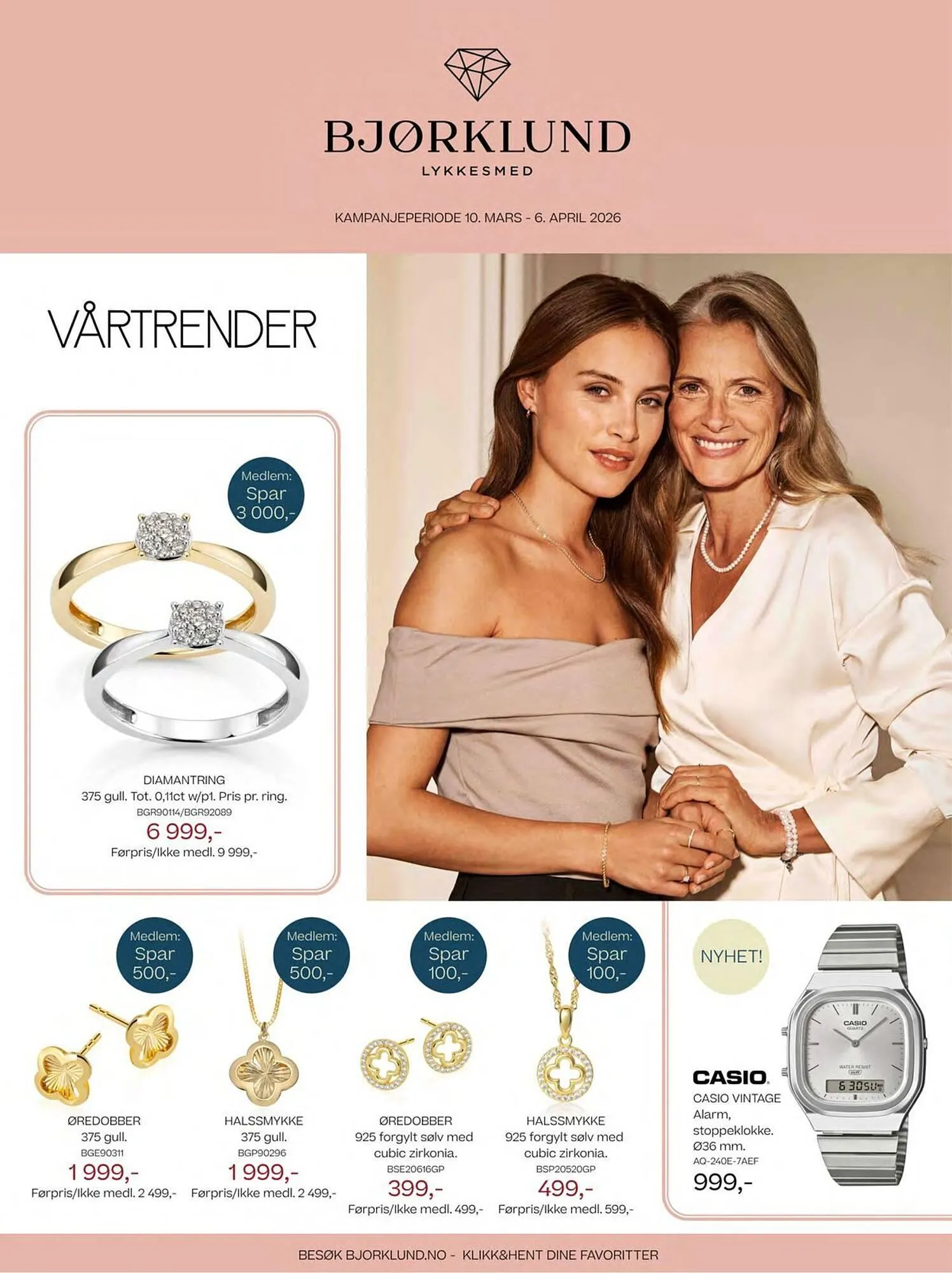 Bjørklund kundeavis fra 10. mars til 6. april 2026 - kundeavisside 1