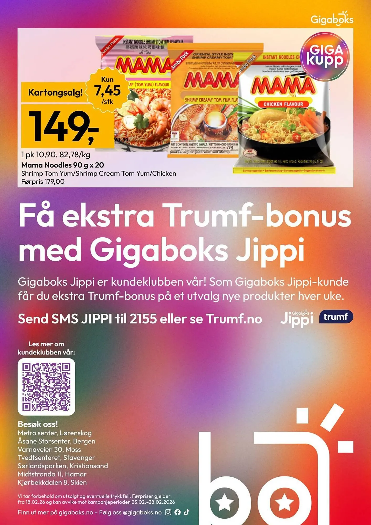 Gigaboks kundeavis fra 23. februar til 1. mars 2026 - kundeavisside 9