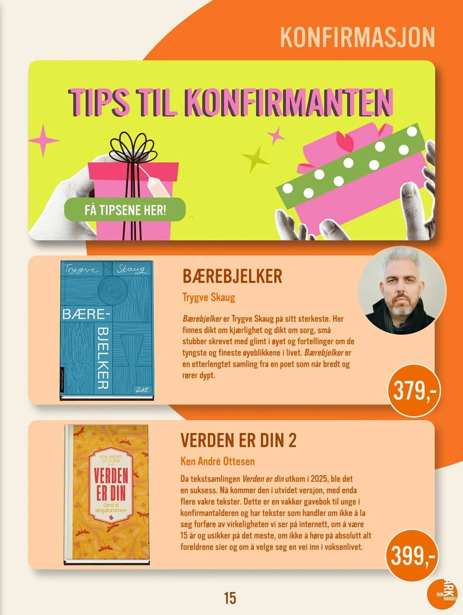 Ark Bokhandel kundeavis fra 1. mai til 1. juni 2026 - kundeavisside 15
