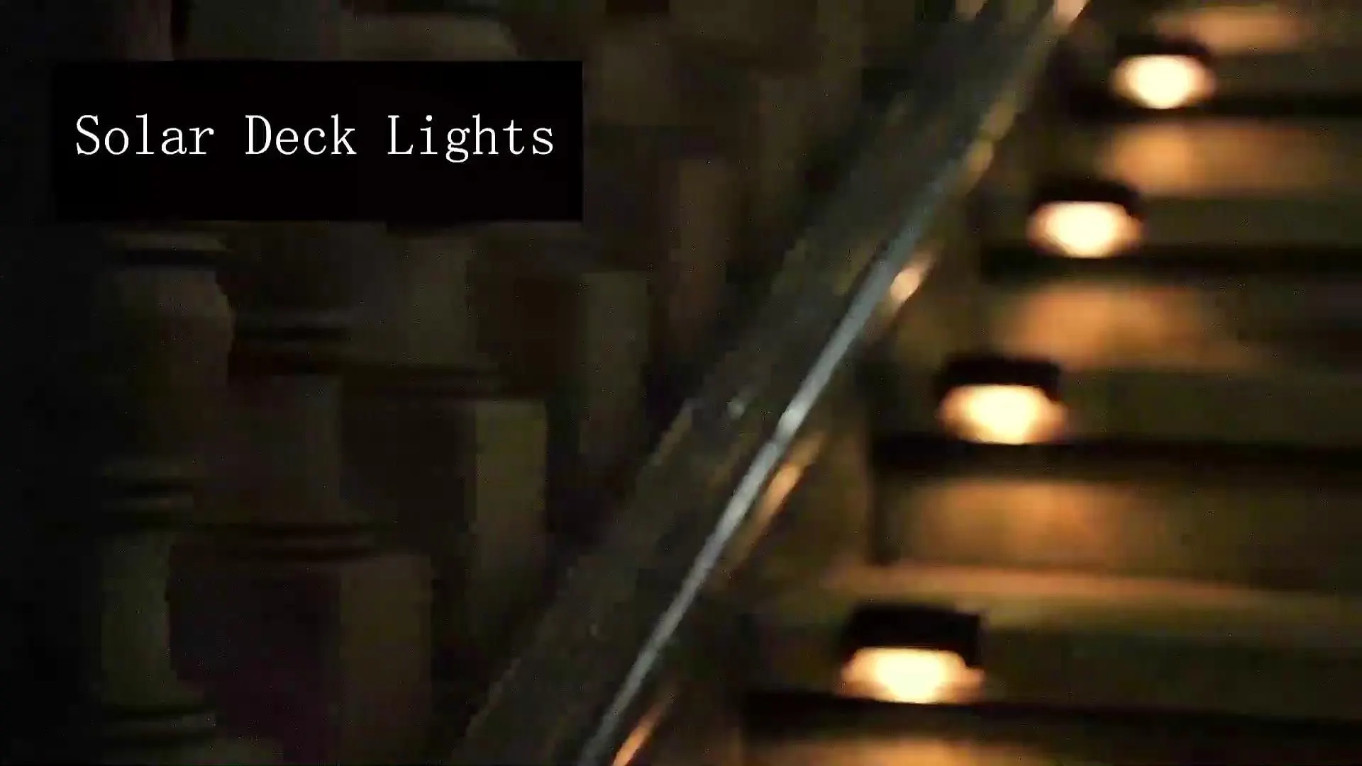 Luz solar de paso, luces impermeables para patio, decoración de valla, lámpara de pared, barandilla para exteriores, escalera, iluminación decorativa