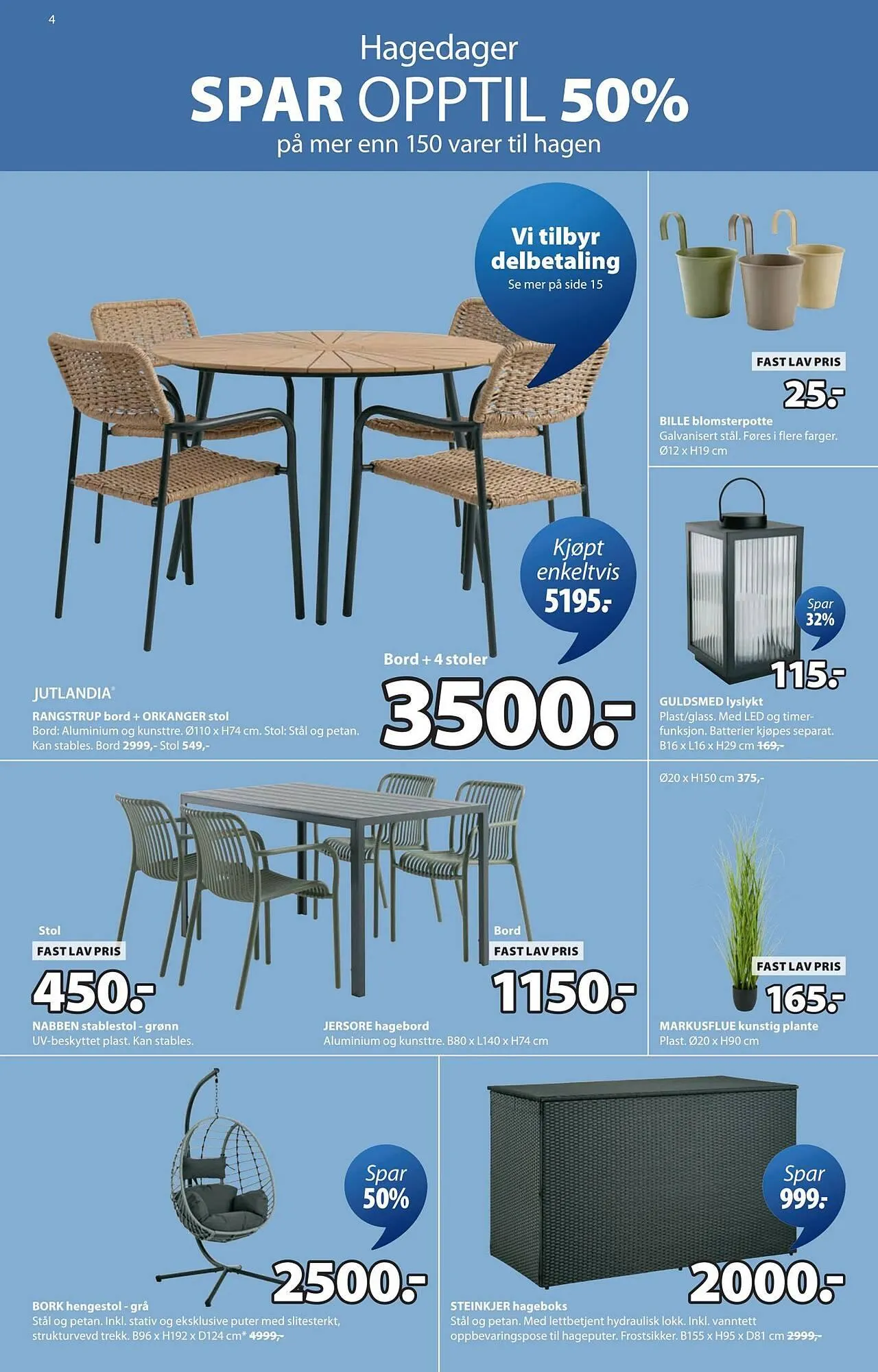 JYSK kundeavis fra 2. mars til 8. mars 2026 - kundeavisside 4