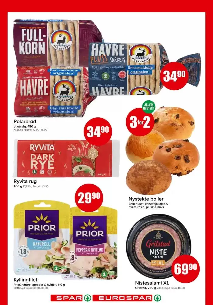 Aktuelle tilbud og kampanjer fra 20. oktober til 3. november 2024 - kundeavisside 6