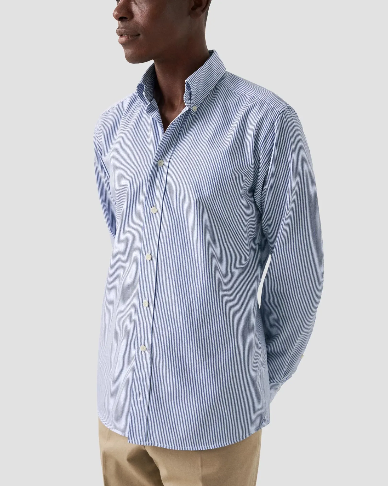 Dark Blue Twill Shirt