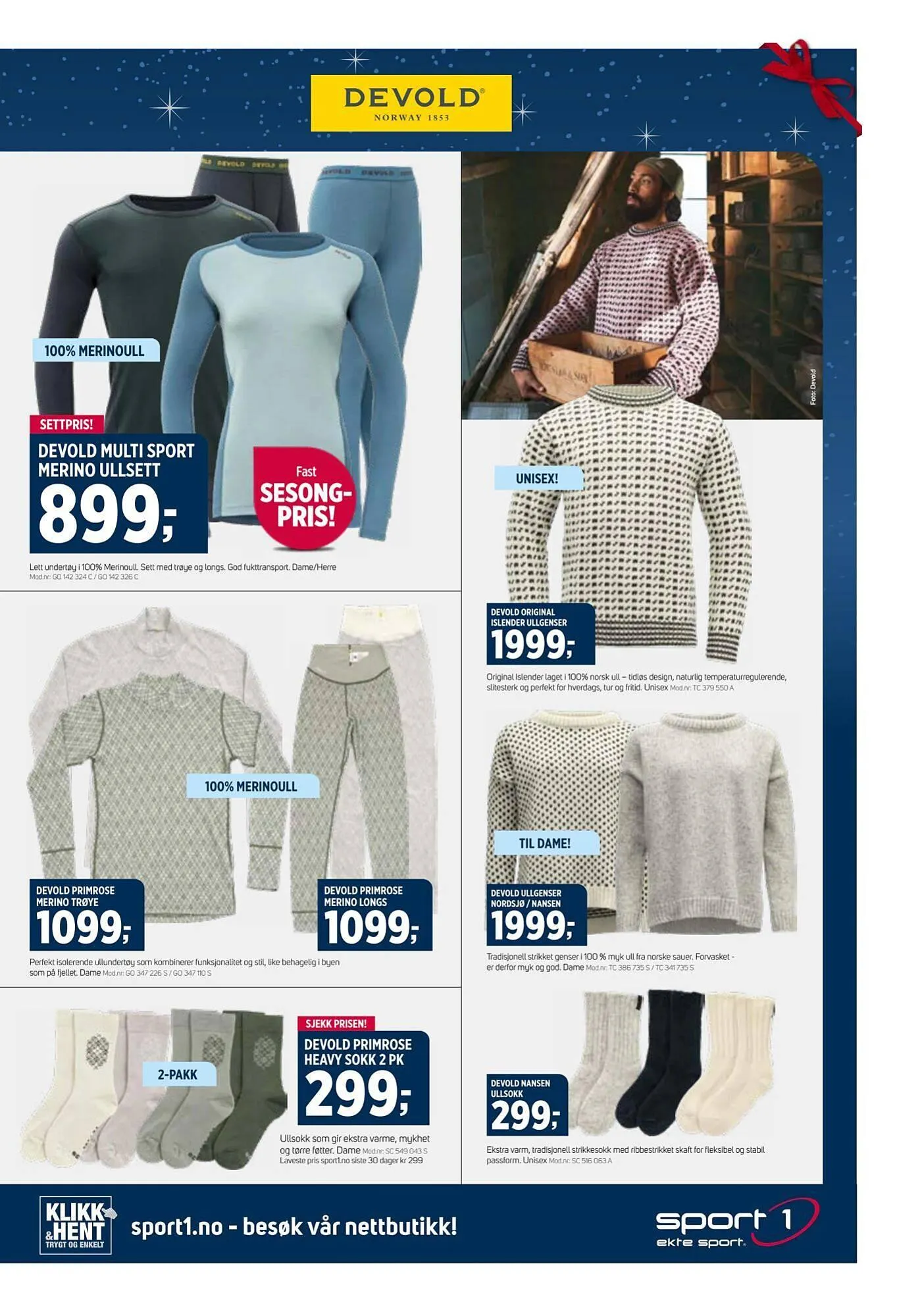 Sport 1 kundeavis fra 4. desember til 4. januar 2026 - kundeavisside 7