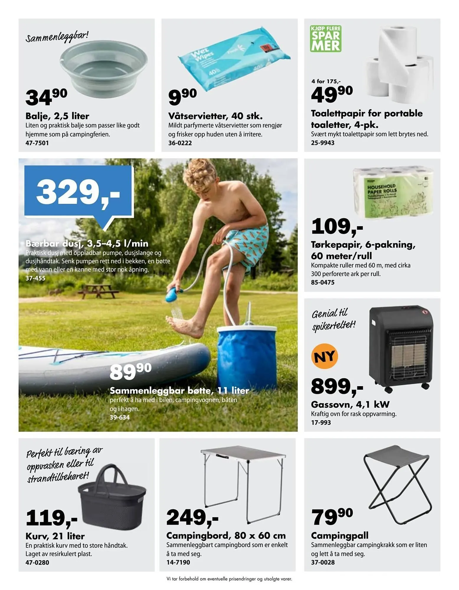 Biltema kundeavis fra 24. mars til 1. mai 2026 - kundeavisside 5