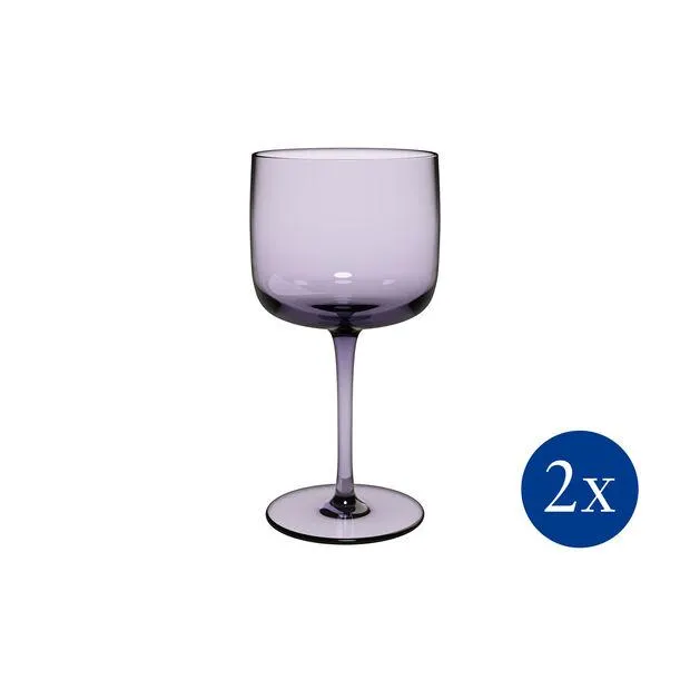 Like Lavender wine goblet, 270 ml, 2 pieces