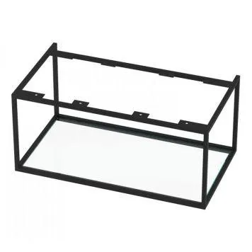 HYLLE CAMARGUE SKÄRGÅRD IQ+ TIL UNDERSKAP SVART MATT 80 CM