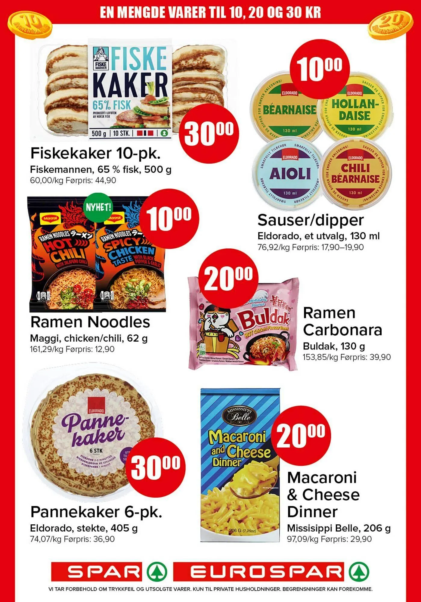 Spar kundeavis fra 15. mars til 19. mars 2026 - kundeavisside 6