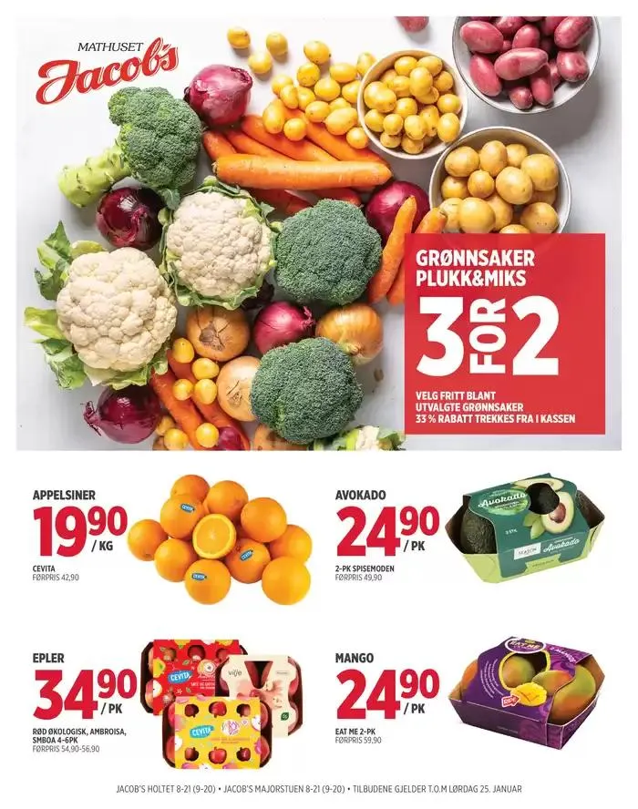 Jacobs Kundeavis fra 23. januar til 6. februar 2025 - kundeavisside 6