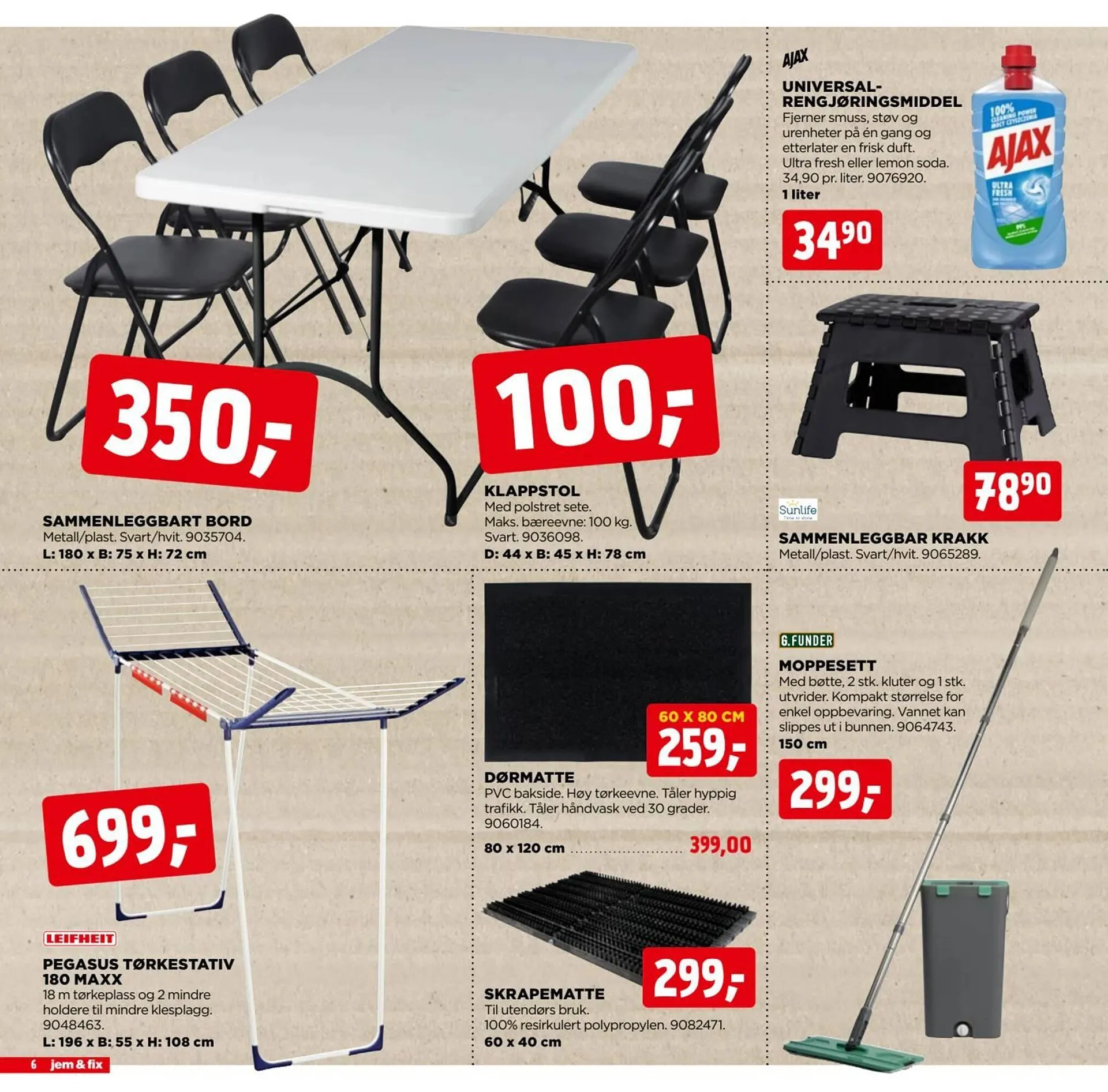 Jem & fix kundeavis fra 15. mars til 22. mars 2026 - kundeavisside 6