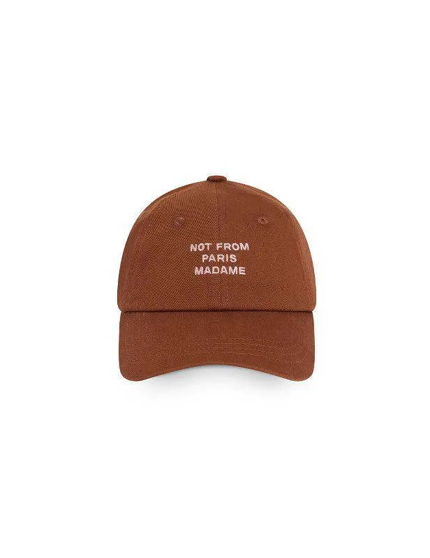 La Casquette Slogan Brown