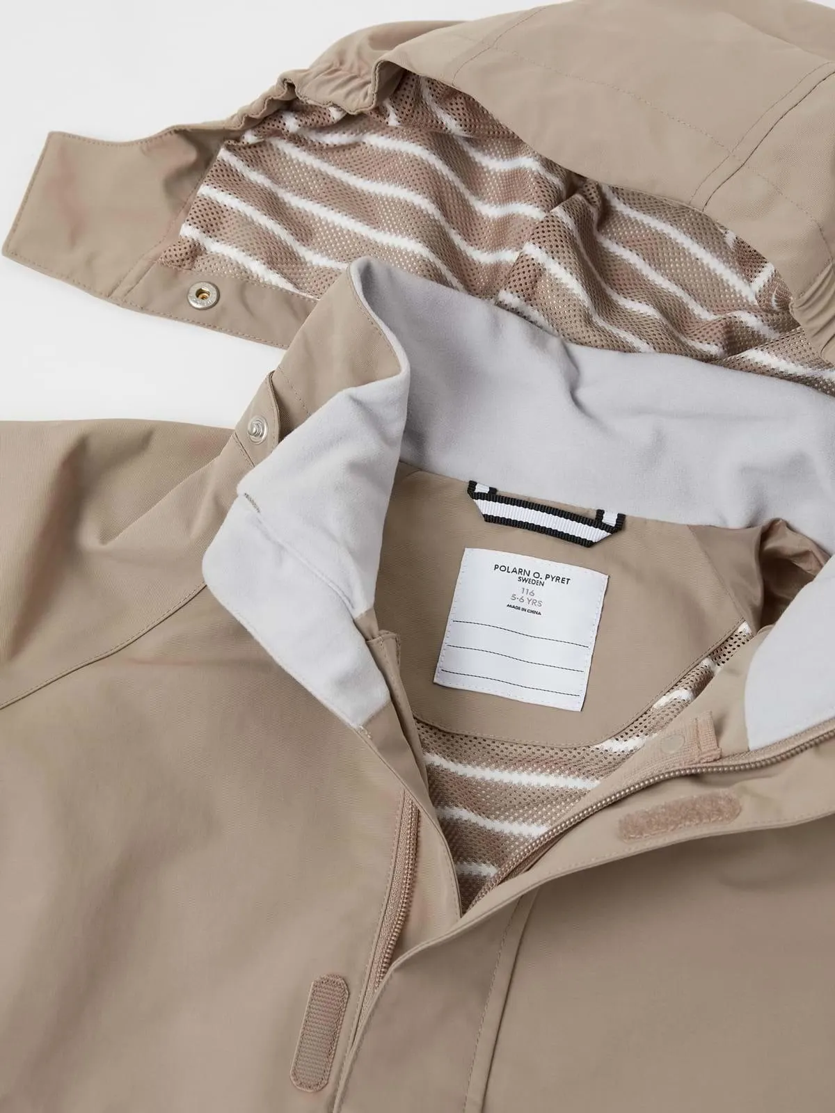 Vanntett skalljakke Stormy ensfarget