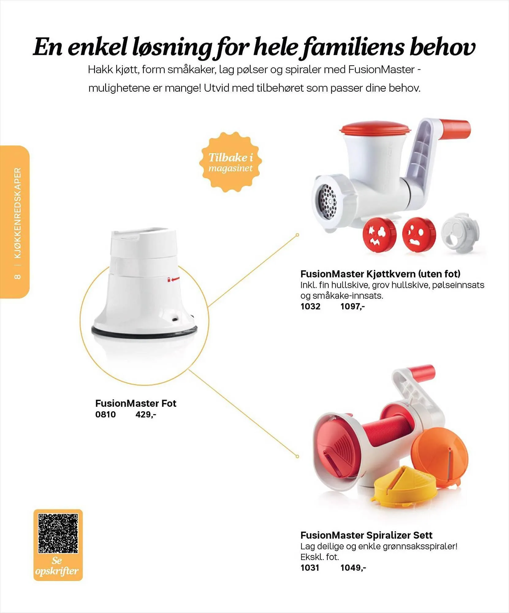 Tupperware Kundeavis fra 6. mars til 31. august 2023 - kundeavisside 8