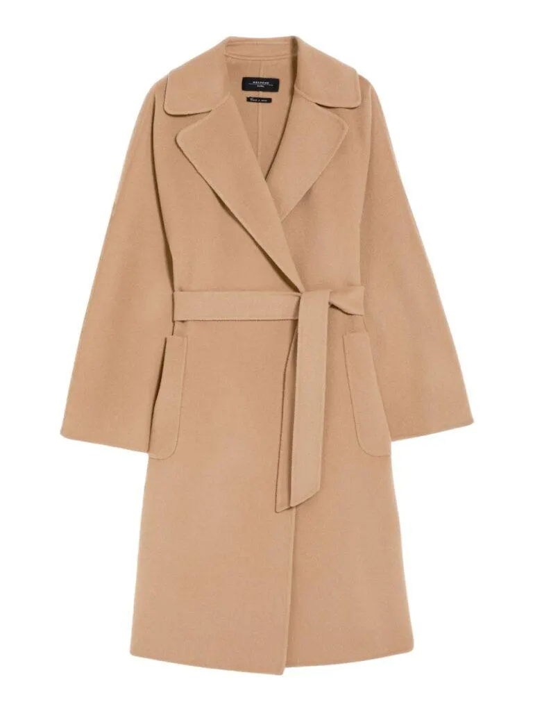 Rovo Wrap Coat – Beige