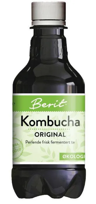 Berit Kombucha Klassisk Fermentert Te 330ml