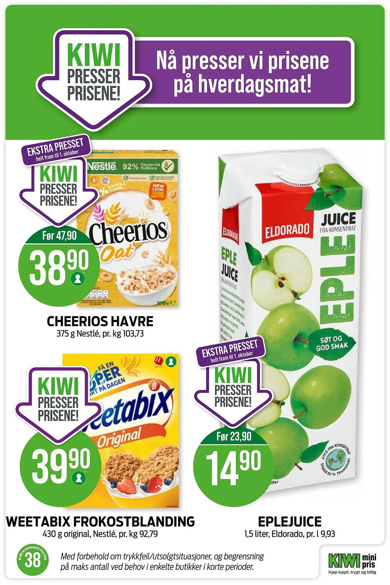 Kiwi Kundeavis fra 17. september til 24. september 2023 - kundeavisside 5