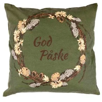 Putetrekk vårkrans 48x48cm