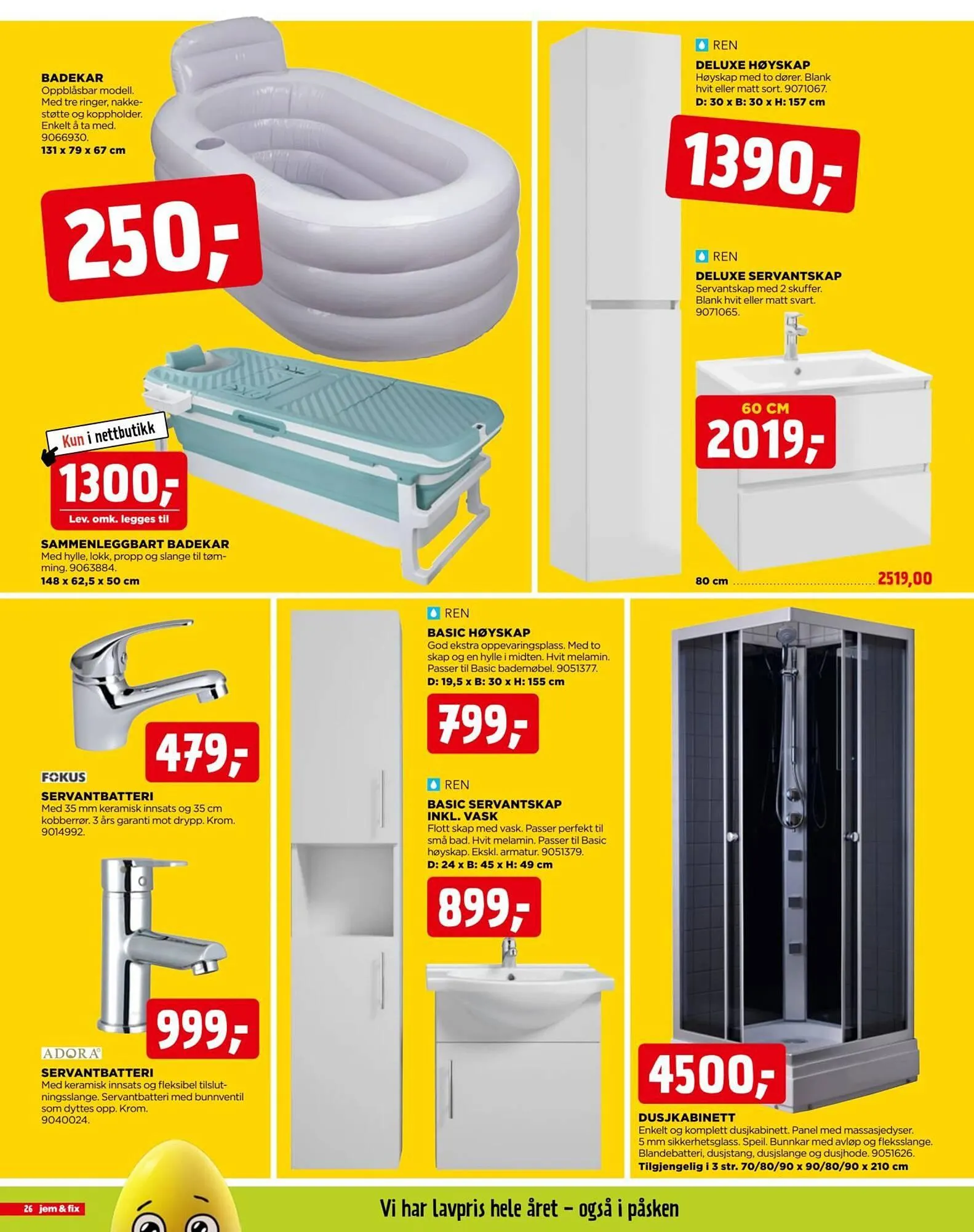 Jem & fix kundeavis fra 22. mars til 5. april 2026 - kundeavisside 26