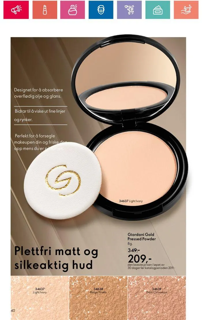ORIFLAME Kundeavis fra 20. juni til 4. juli 2024 - kundeavisside 40