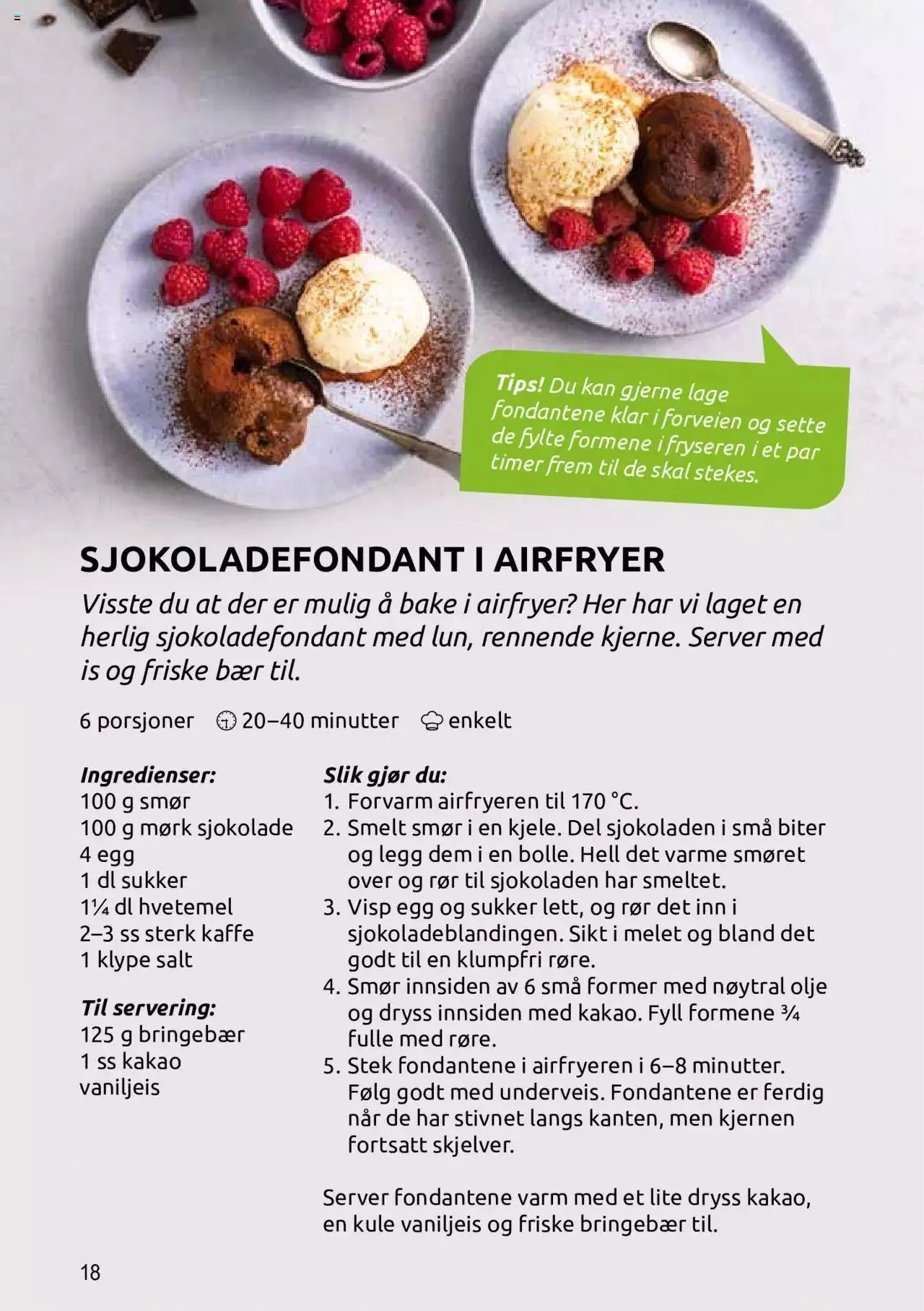 Joker - Gode oppskrifter med airfryer fra 1. august til 31. desember 2023 - kundeavisside 18