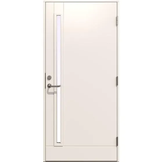 DØR YD HVIT M HADES GL 10X21H