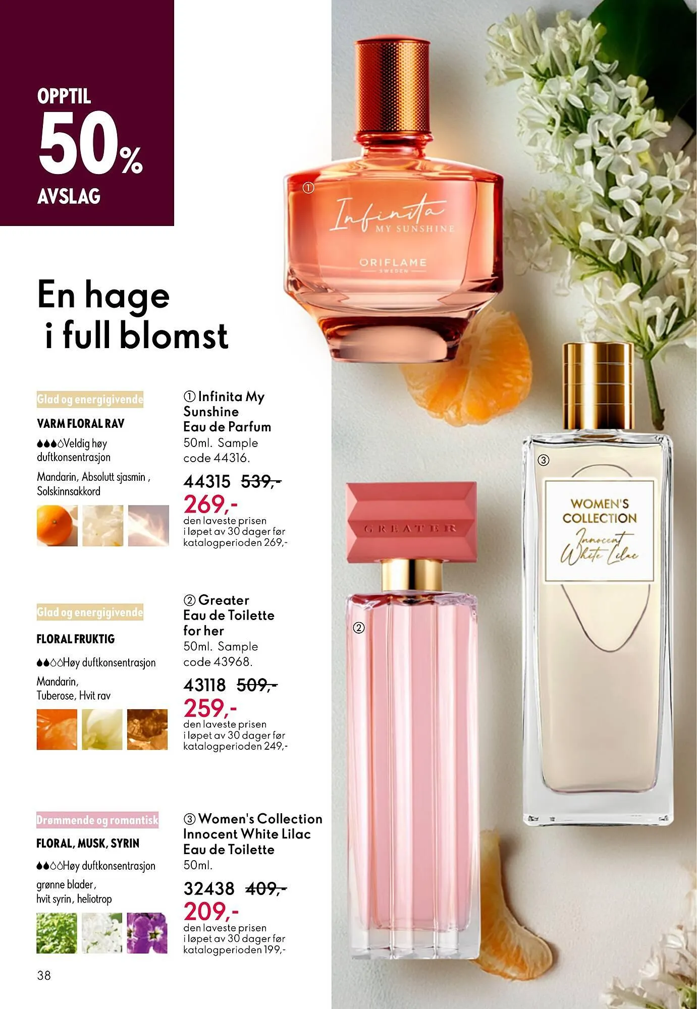 Oriflame katalog fra 11. mars til 31. mars 2026 - kundeavisside 38
