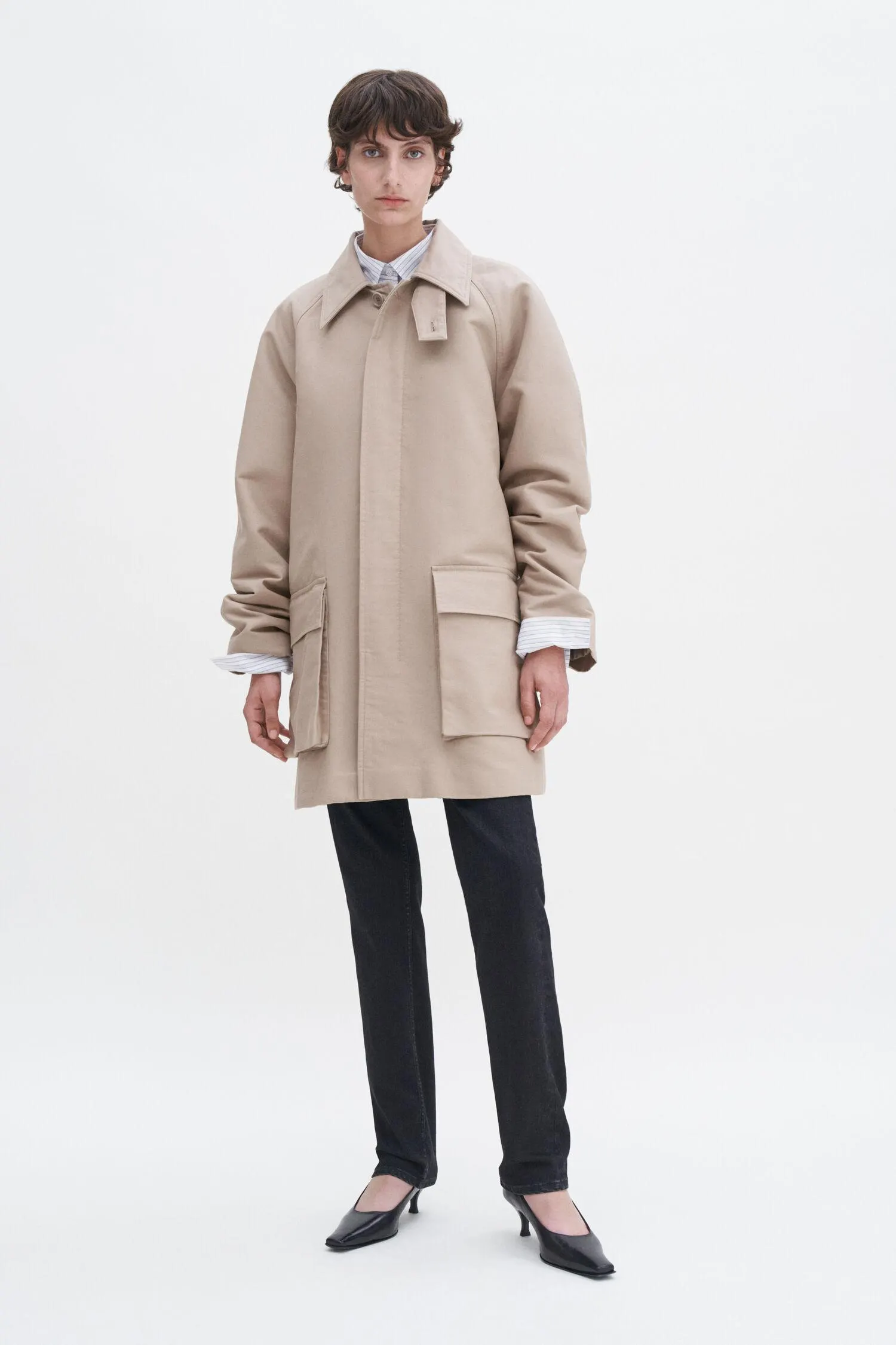 Padded Patch Pocket Jacket