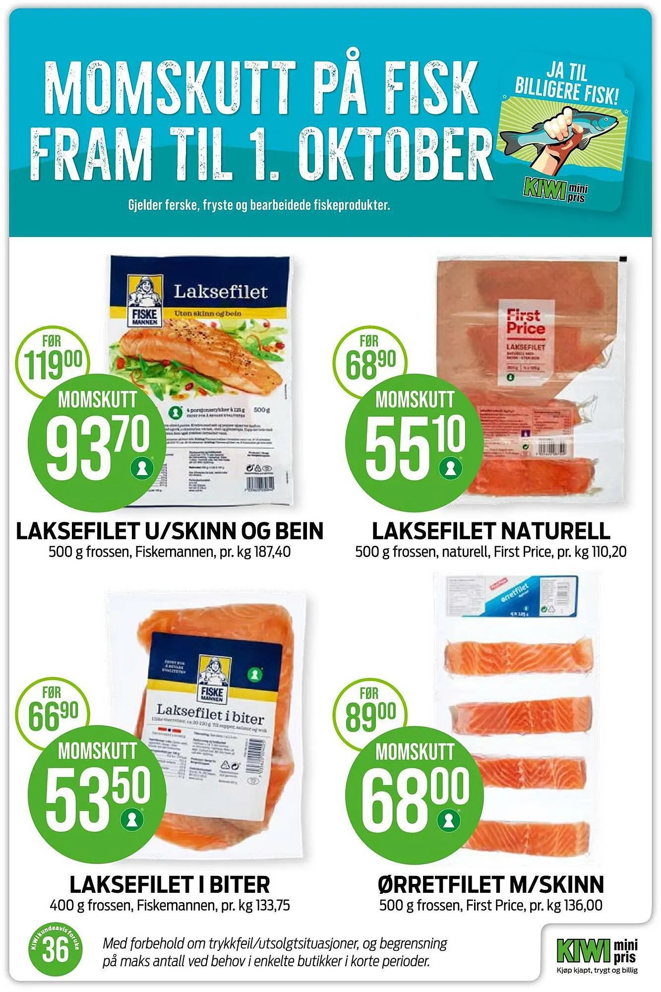 Kiwi Kundeavis fra 3. september til 10. september 2023 - kundeavisside 10