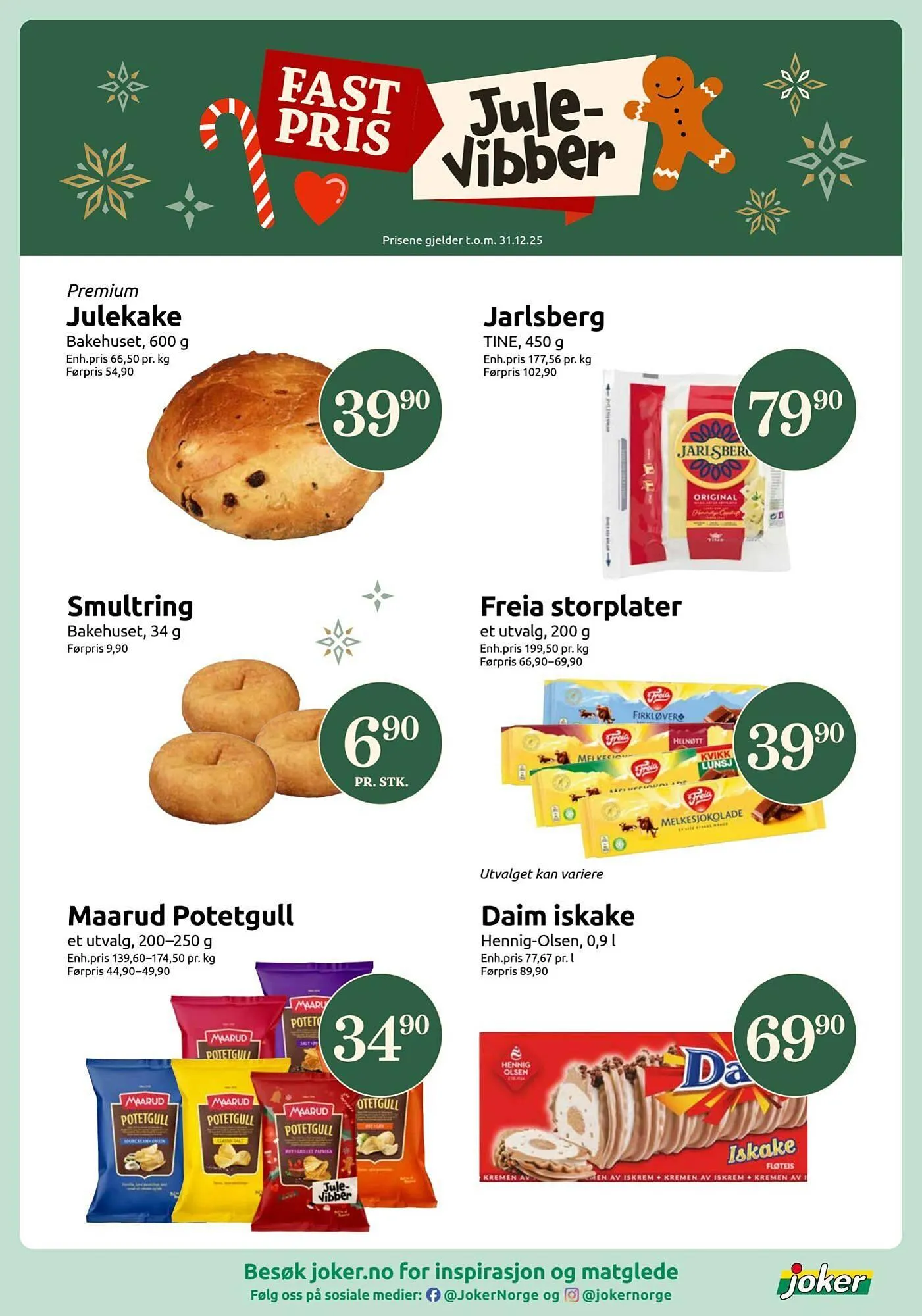 Joker kundeavis fra 2. desember til 7. desember 2025 - kundeavisside 21