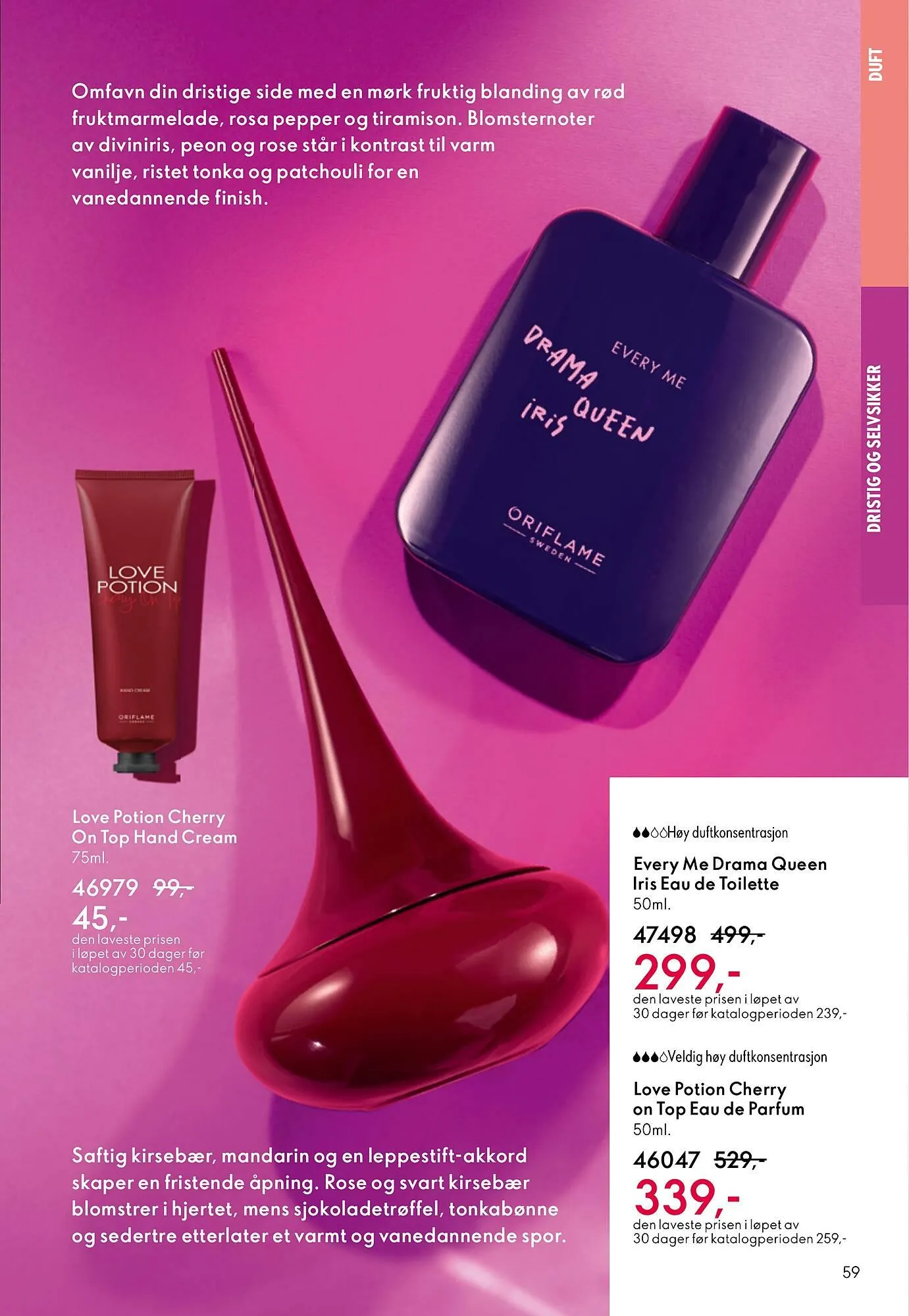 Oriflame katalog fra 8. oktober til 28. oktober 2025 - kundeavisside 59
