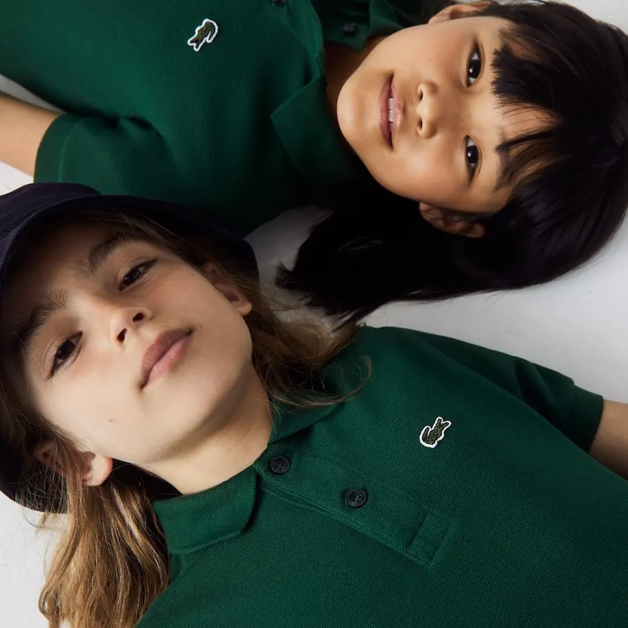 Kids' Lacoste Regular Fit Petit Piqué Polo Shirt