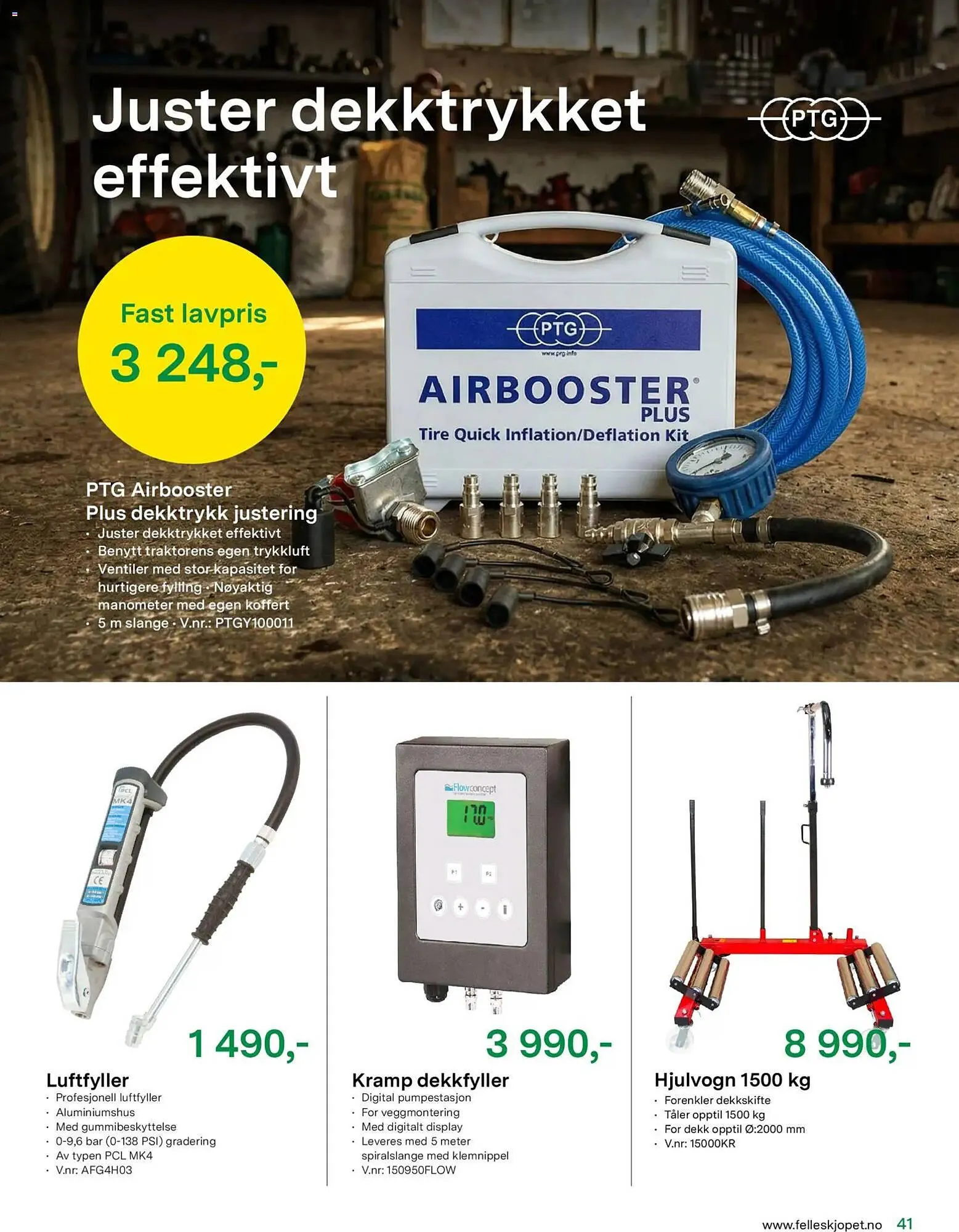 Felleskjøpet kundeavis fra 15. april til 3. januar 2027 - kundeavisside 41