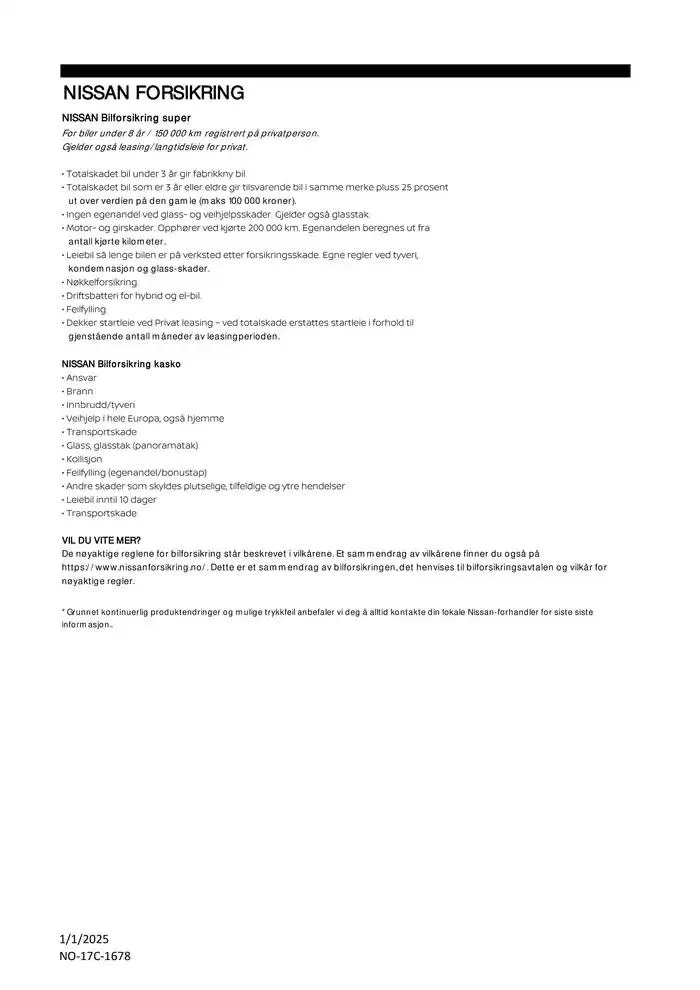 Nissan Primastar fra 8. januar til 8. januar 2026 - kundeavisside 10