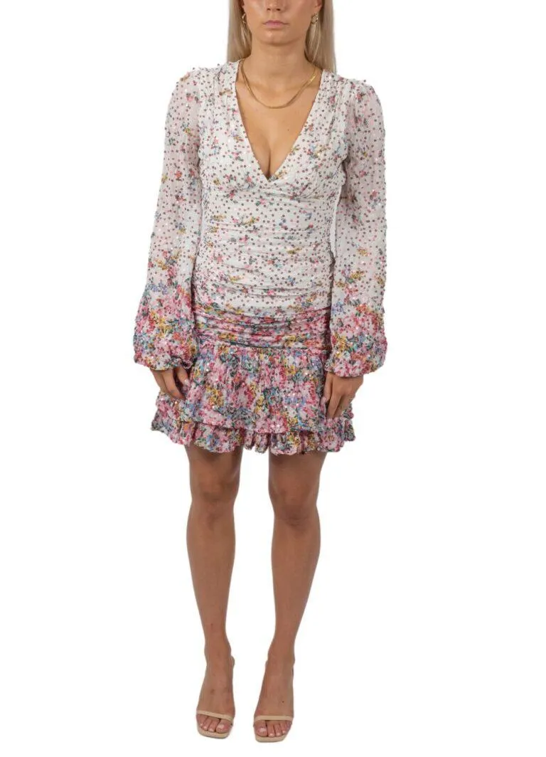 Beaded Mini Dress – Rosa