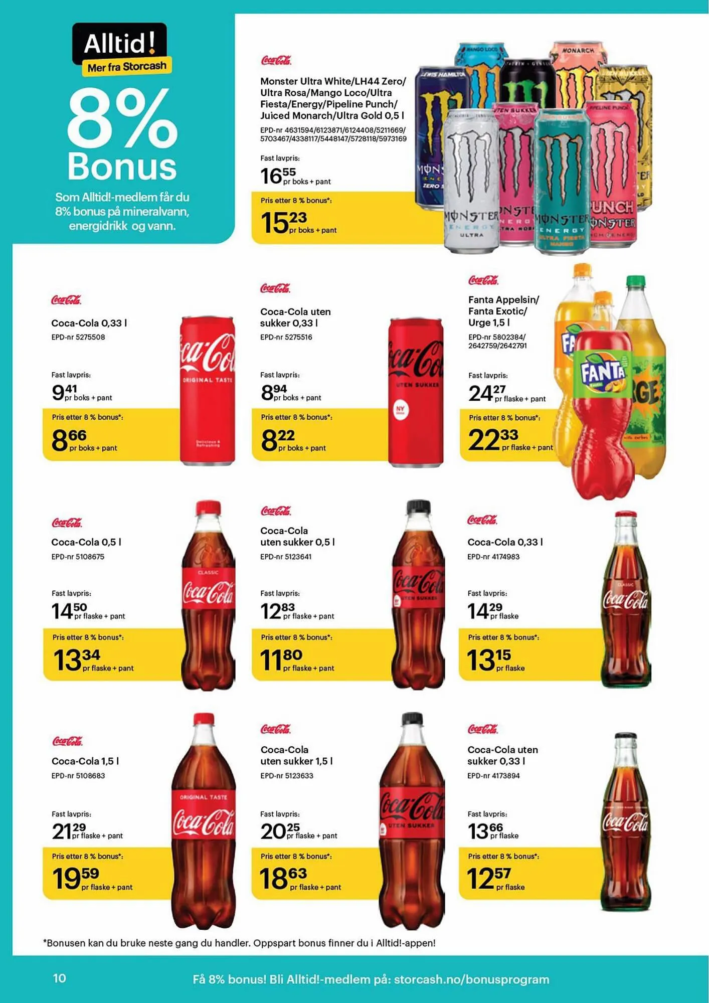 Storcash Kundeavis fra 11. september til 7. oktober 2023 - kundeavisside 10