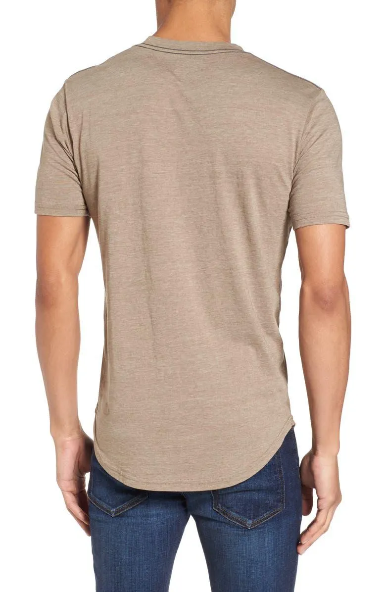 Triblend Scallop Crew T-Shirt