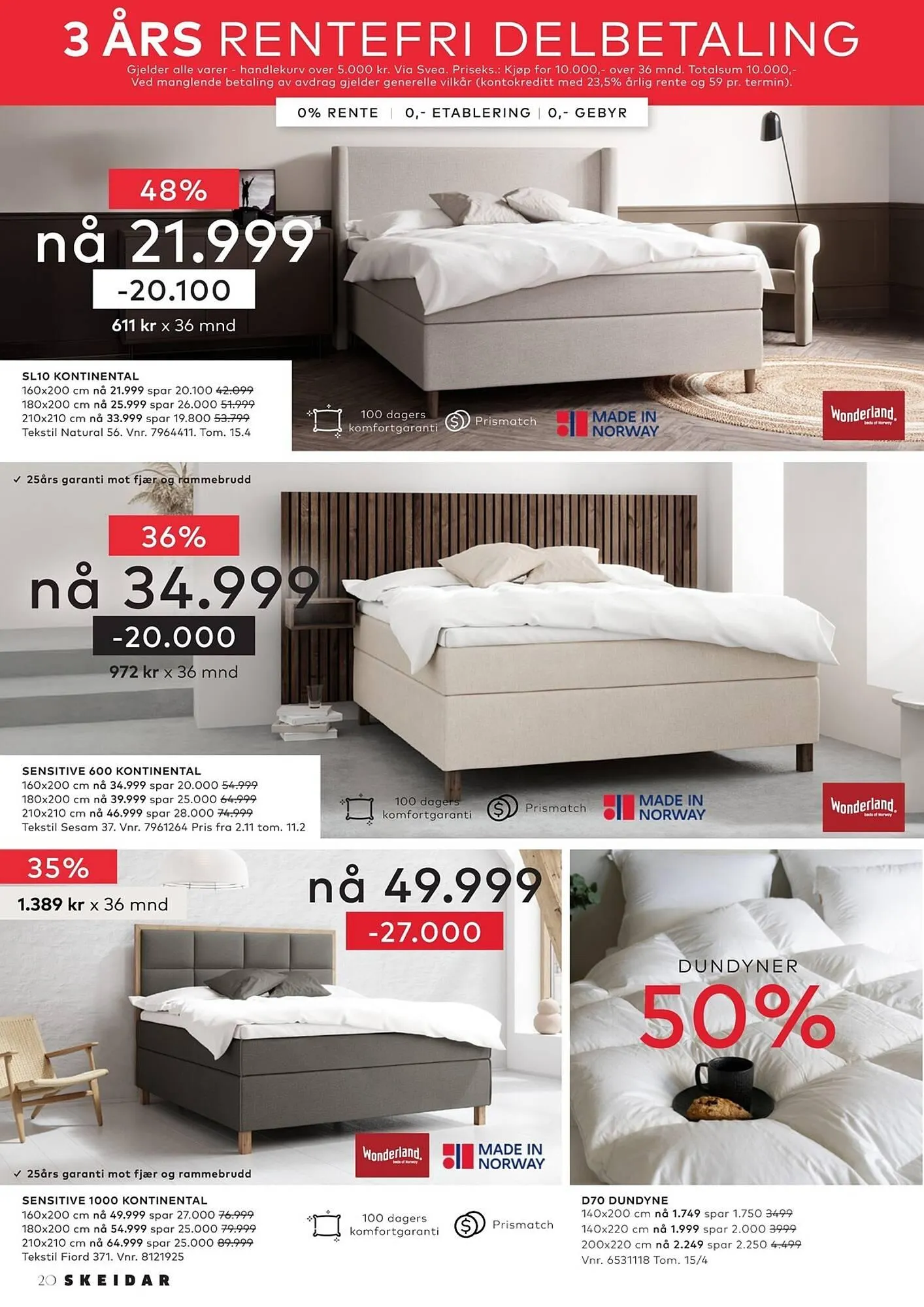 Skeidar kundeavis fra 30. mars til 15. april 2026 - kundeavisside 20