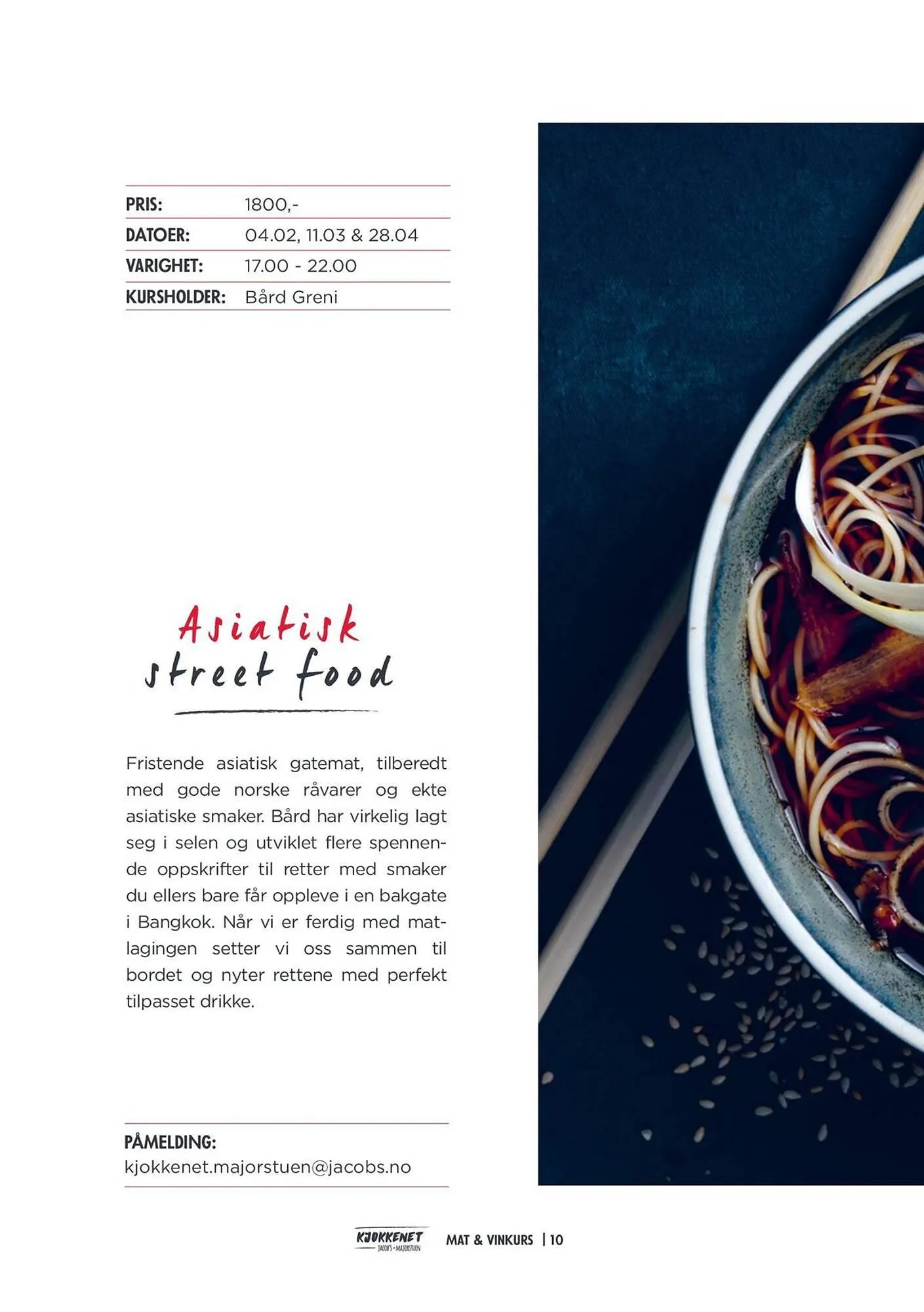 Jacobs kundeavis fra 1. januar til 31. mars 2026 - kundeavisside 10