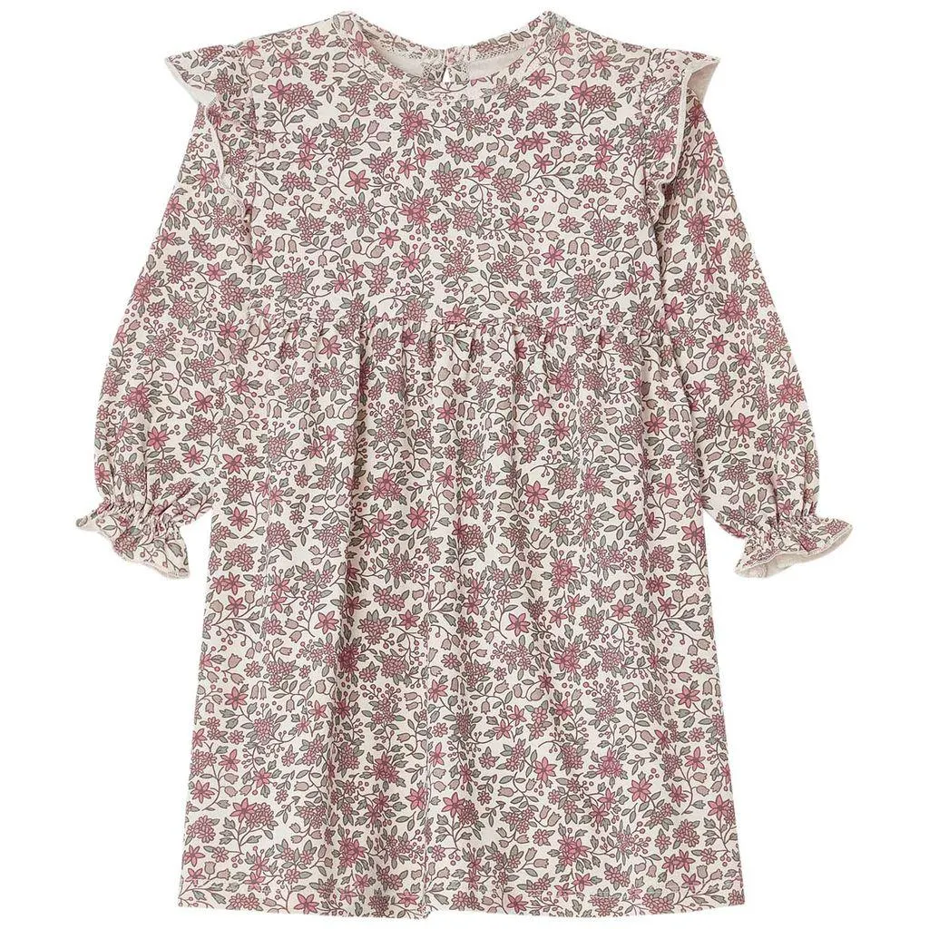 GOTS Hedda Blomstret Kjole Wildflowers