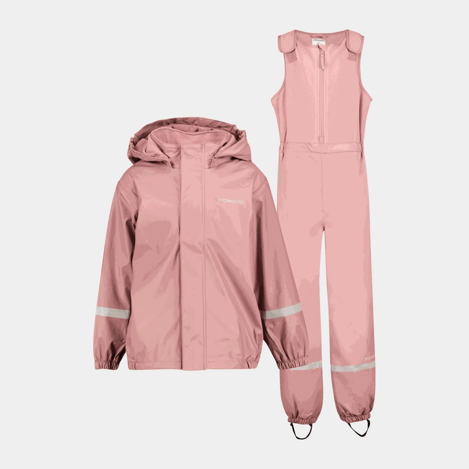 Østersjøen Lined Rain Set - Rosa