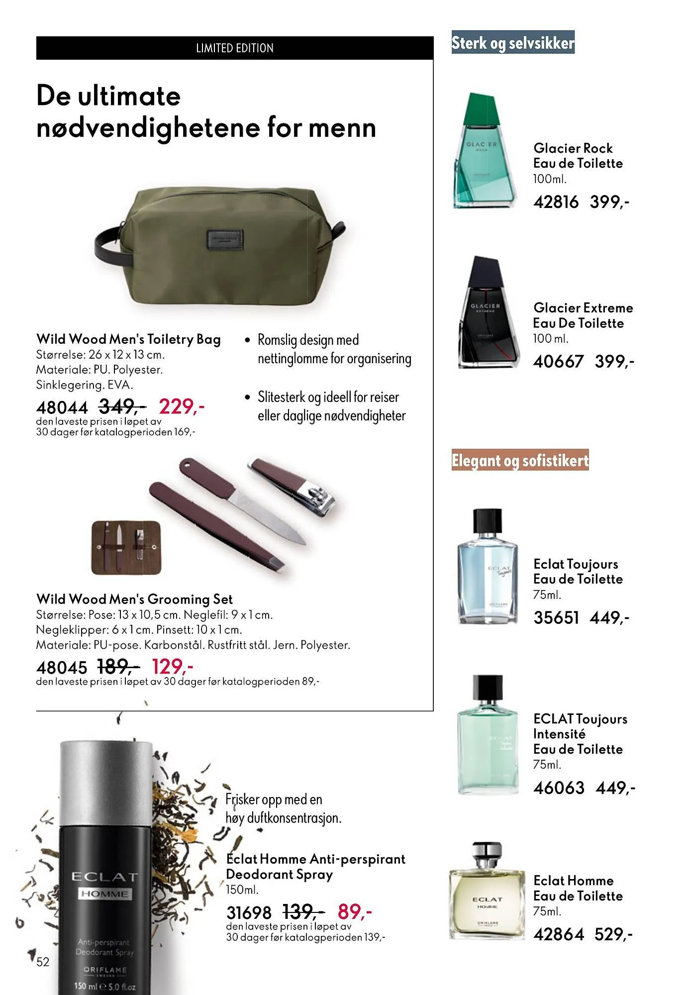 Oriflame katalog fra 10. desember til 30. desember 2025 - kundeavisside 52