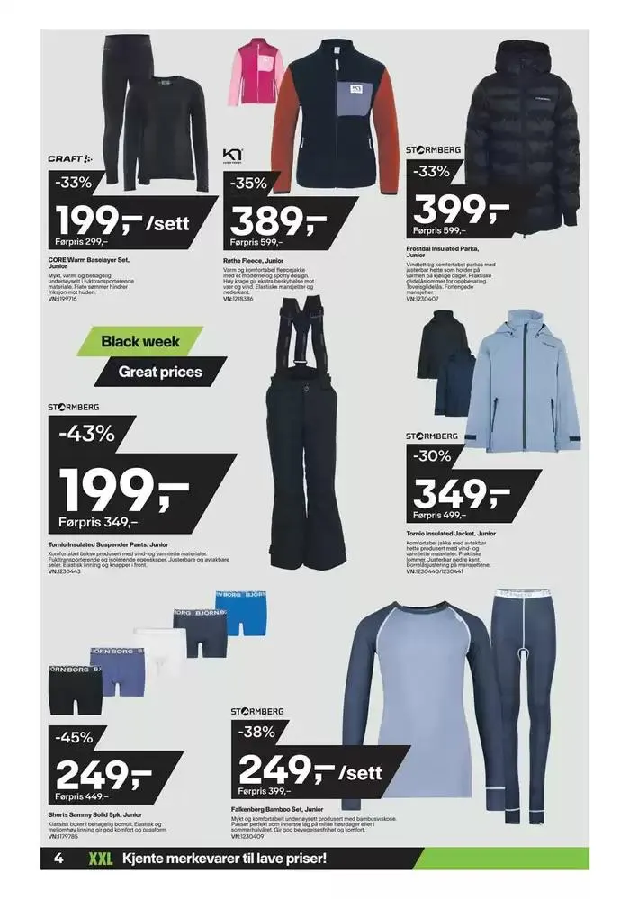XXL Sport Kundeavis fra 25. november til 9. desember 2024 - kundeavisside 14