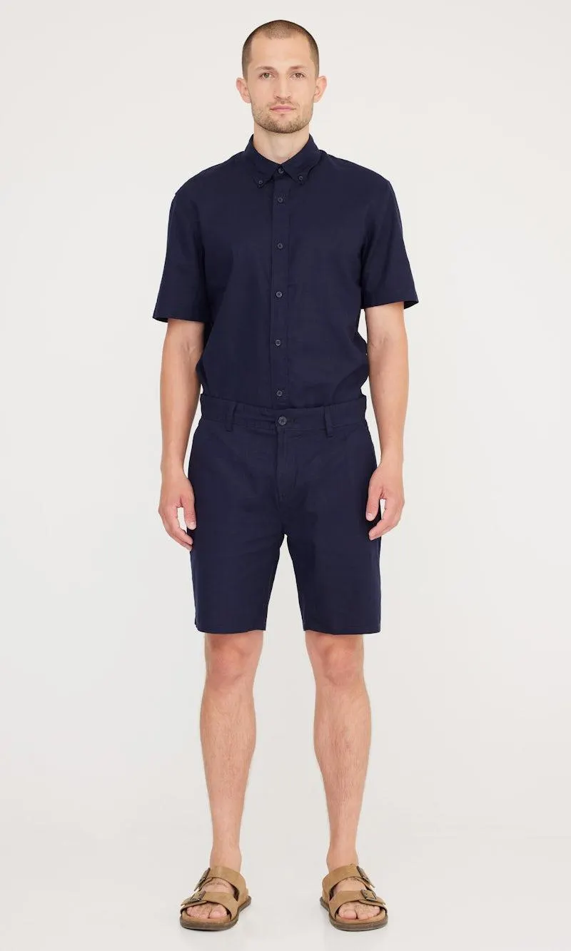 Chinoshorts i linblanding