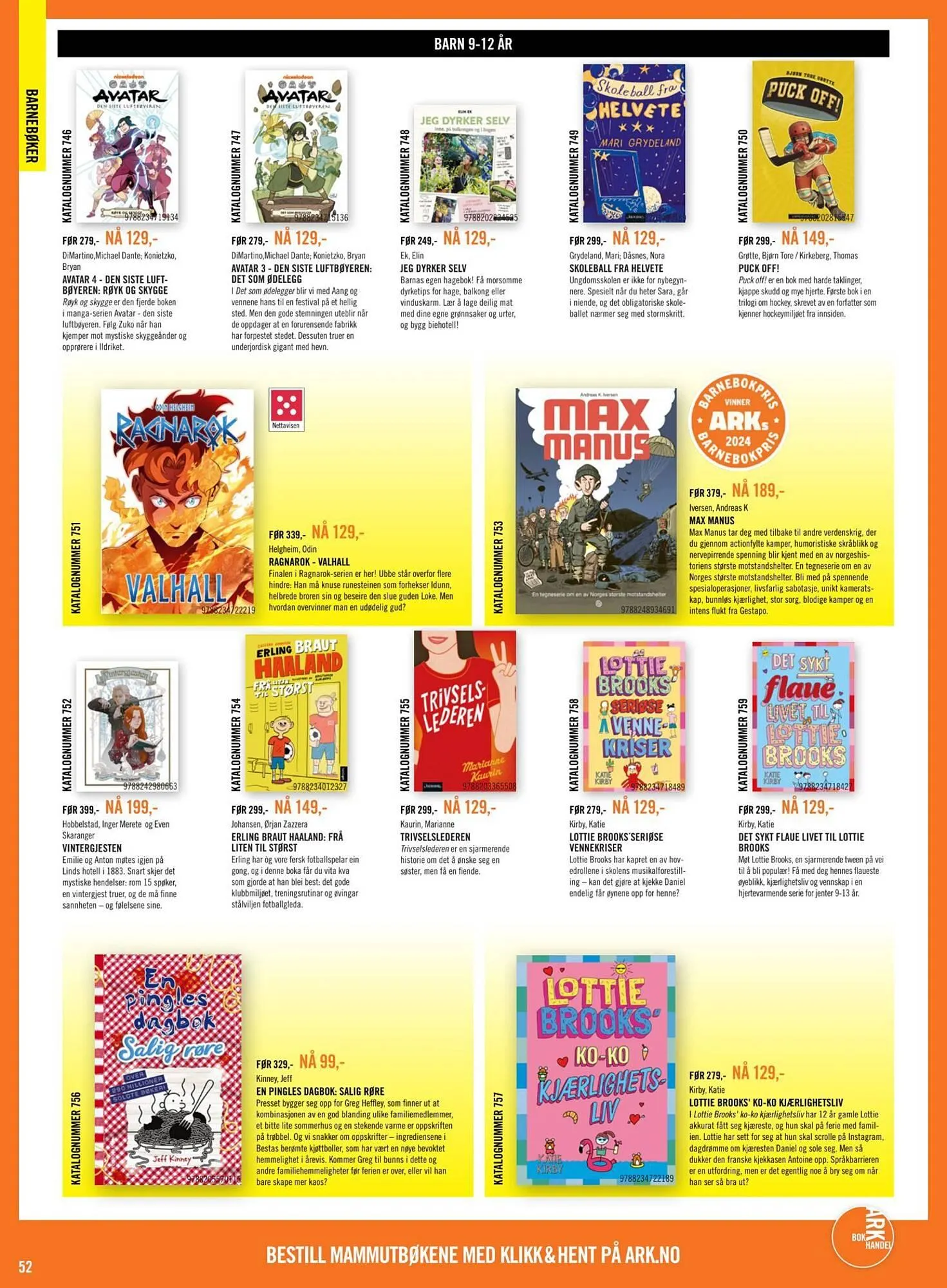 Ark Bokhandel kundeavis fra 16. februar til 9. mars 2026 - kundeavisside 52