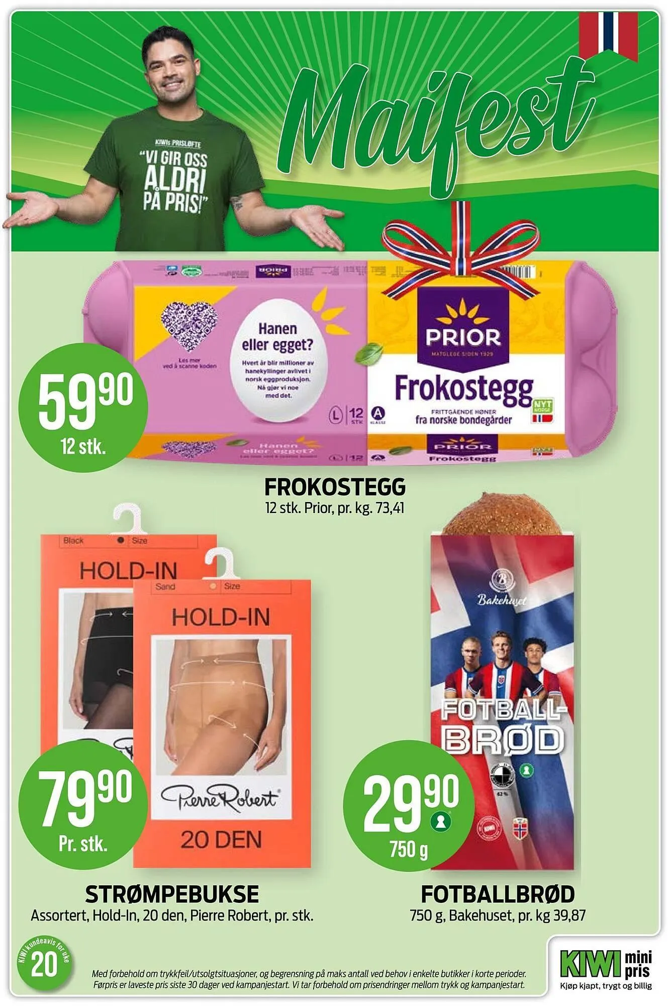 Kiwi kundeavis fra 11. mai til 18. mai 2026 - kundeavisside 21